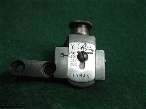 Oct 17, 2017 Placing The Sight Insert You can now turn to the Lyman globe sight. . Adjusting lyman peep sights